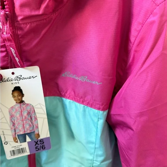 Eddie Bauer Girls 3-in-1 Jacket – XS (5/6) – NEW With Tags - Picture 2 of 5